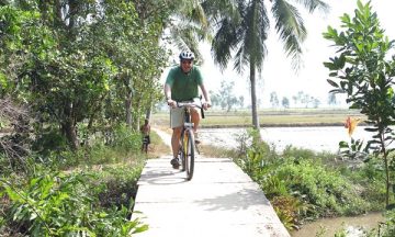 cycling, vietnam, mekong delta, holiday